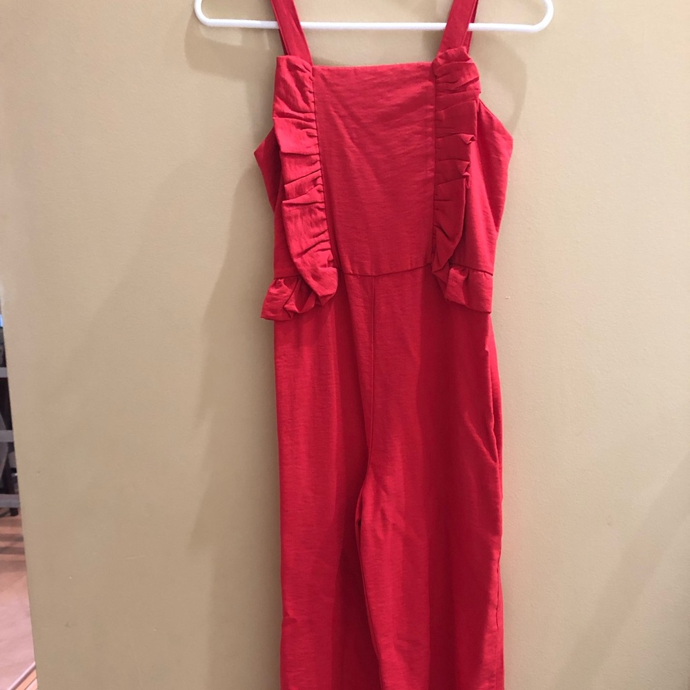 red romper